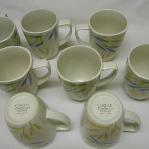 Corelle Dining New Lot 8 Corelle Coordinates Coffee Cups Mugs